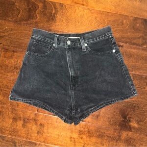 Levi’s High Waisted Mom Shorts